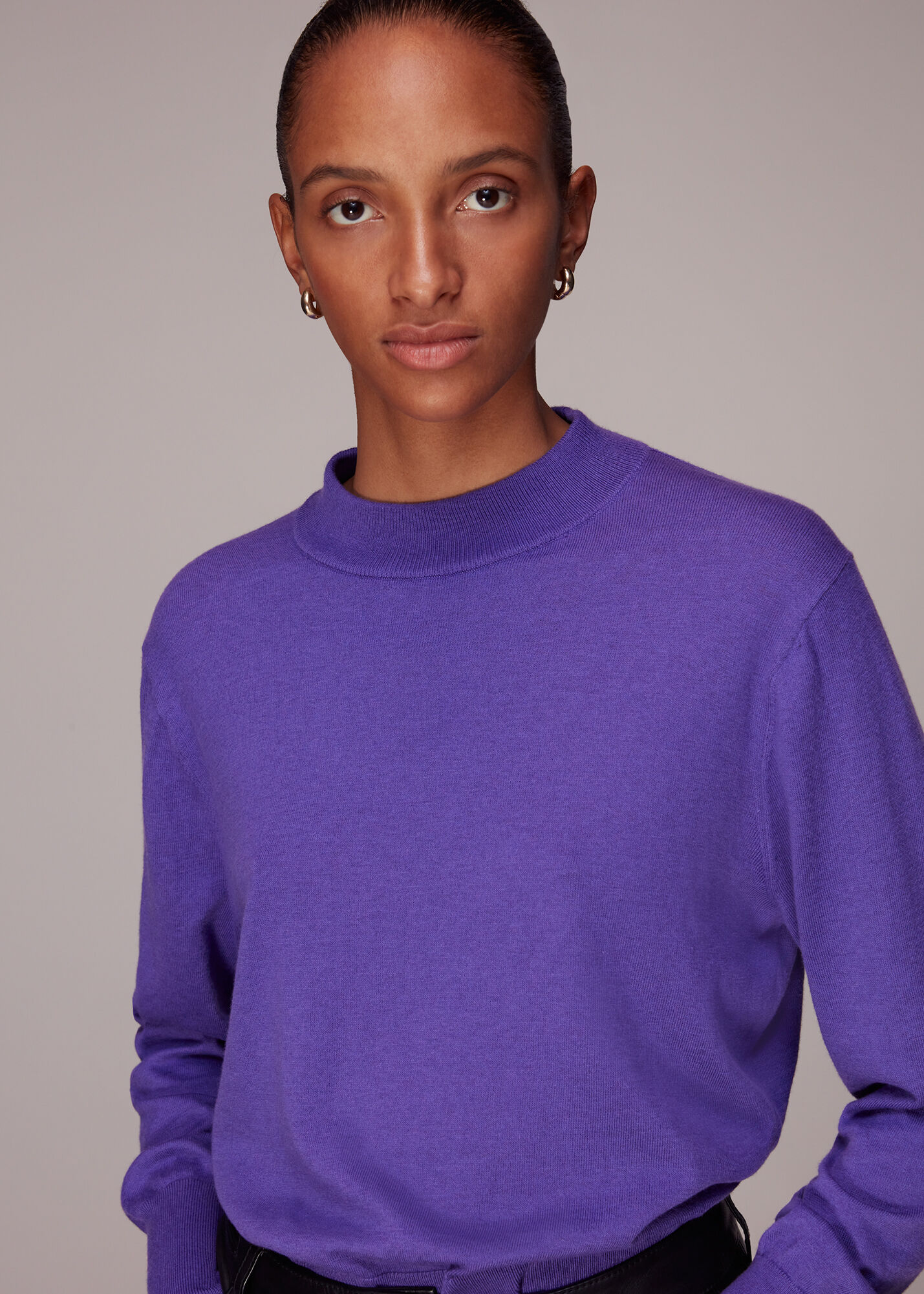 Mae High Neck Sweater
